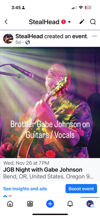 Image: StealHead with Bros Gabe JGB night