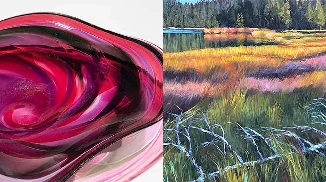 Image: "Stillness", new work by Nancy Becker & Susan Luckey Higdon