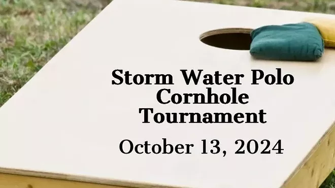 Image: Storm Water Polo Cornhole tournament