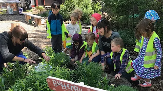 Image: Story Time in the Garden