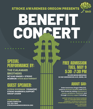Image: Stroke Awareness Oregon Presents Benefit Concert