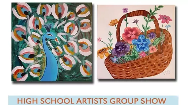 Image: Student Art Reception