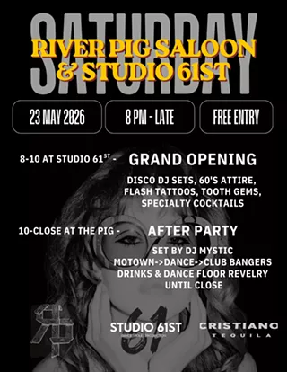 Image: Studio 61st Grand Opening 60's Dance Party