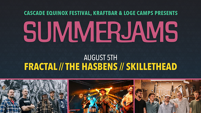 Image: SumerJams with Fractal, The Hasbens and Skillethead