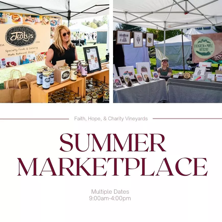 Summer Marketplace in the Vineyard