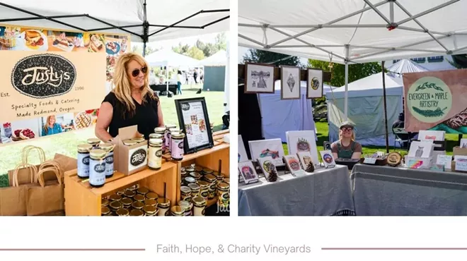 Image: Summer Marketplace in the Vineyard