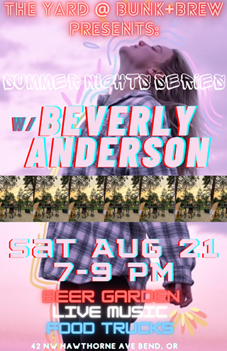 Image: Summer Nights w/ Beverly Anderson