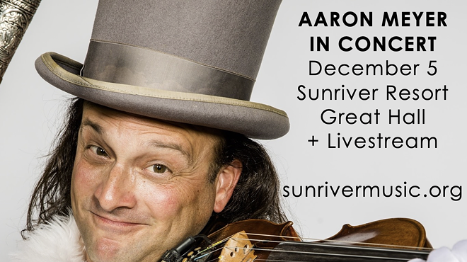 Image: Sunriver Music Festival presents concert rock violinist Aaron Meyer