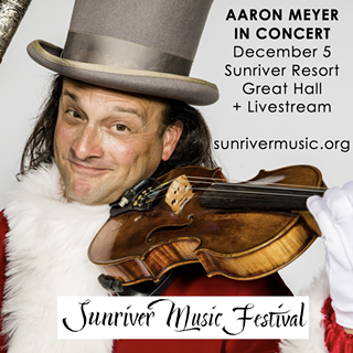 Sunriver Music Festival presents concert rock violinist Aaron Meyer
