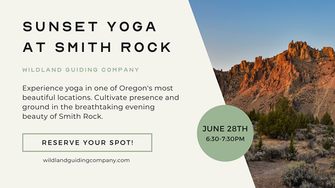 Image: Sunset Yoga at Smith Rock
