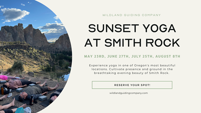 Image: Sunset Yoga at Smith Rock