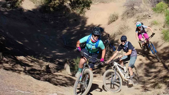 Image: Switchbacks with Grit Clinics MTB Skills Instruction