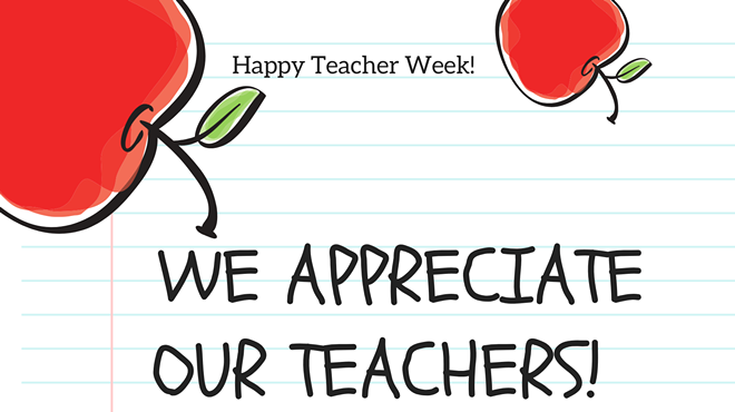 Image: Teacher Appreciation Week
