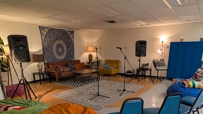 Image: Teen Open Mic Night at the OAC
