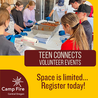 Image: Teen Volunteer Opportunity With Camp Fire Central Oregon!