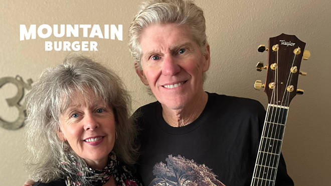 Image: Teresa & John Rundle at Mountain Burger