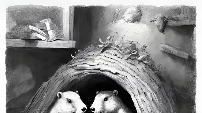 Image: The Beaver Den - scientific literacy book club