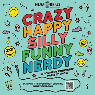 Image: The Crazy Happy Silly Funny Nerdy Show: A Comedy Focused Variety Show