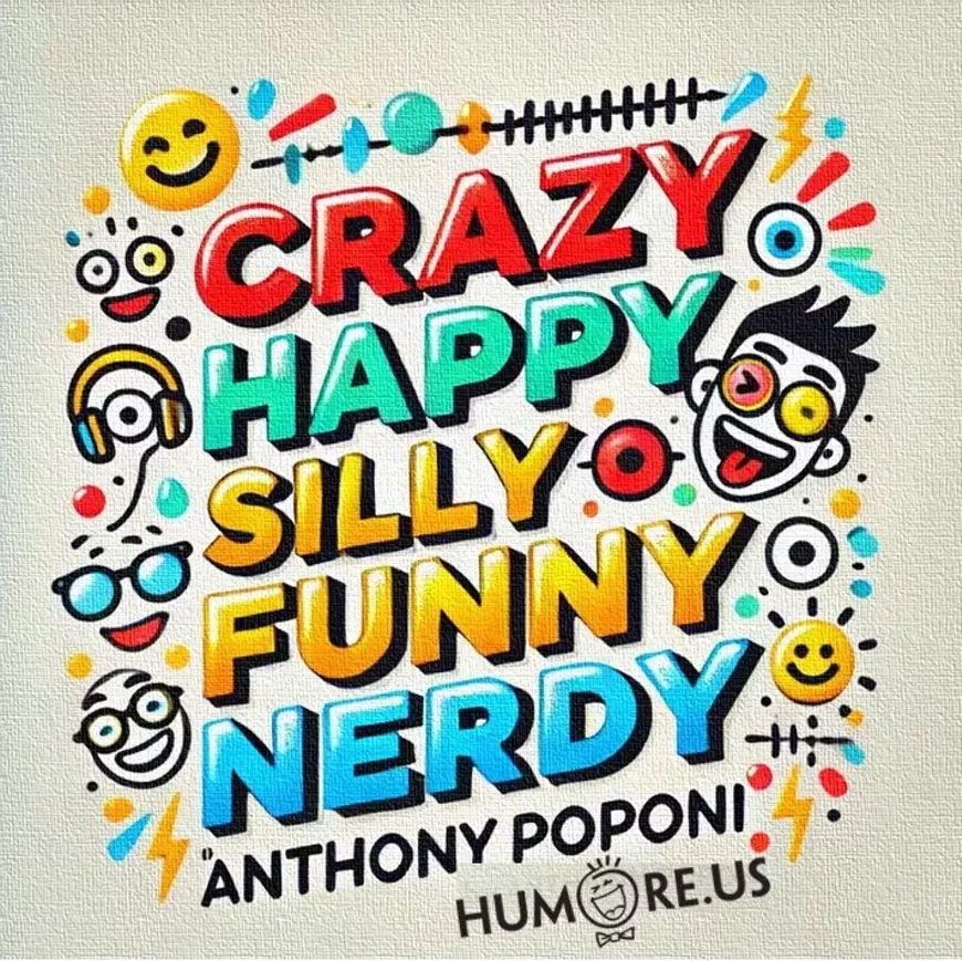 The Crazy Happy Silly Funny Nerdy Show by Anthony Poponi
