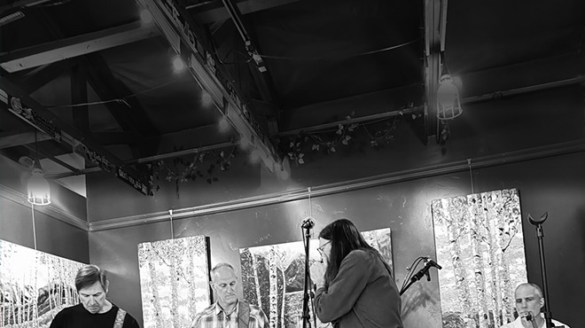Image: The Critical Blues Band live at The Barn