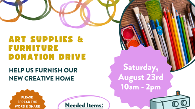 Image: The OAC Art Supply & Furniture Donation Drive
