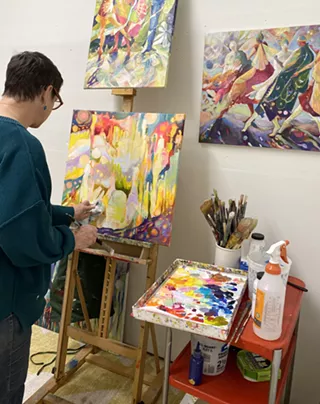 Image: The Open Arts Center First Friday Grand Opening