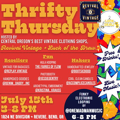 Thrifty Thursday hosted by Revival Vintage + Luck of the Draw