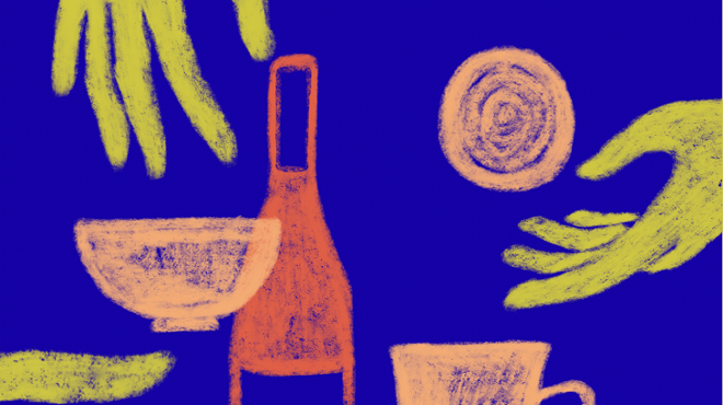 Image: Thrown Together Dinner Party