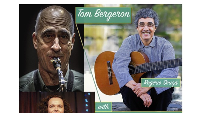 Tom Bergeron with Duo Violão Plus One and Rosi Bergeron