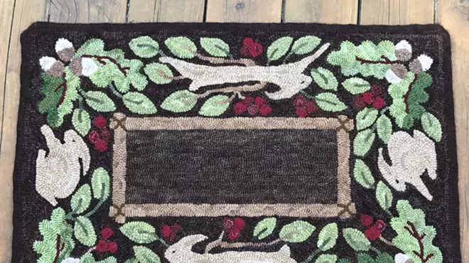 Image: Traditional Rug Hooking and Fiber Art