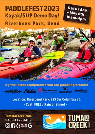 Image: Tumalo Creek Paddlefest 2023