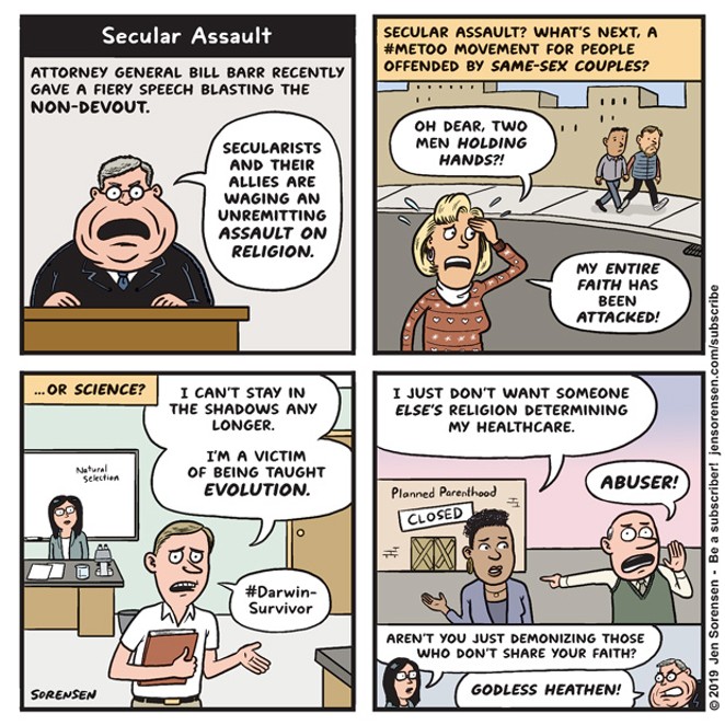 Secular Assault