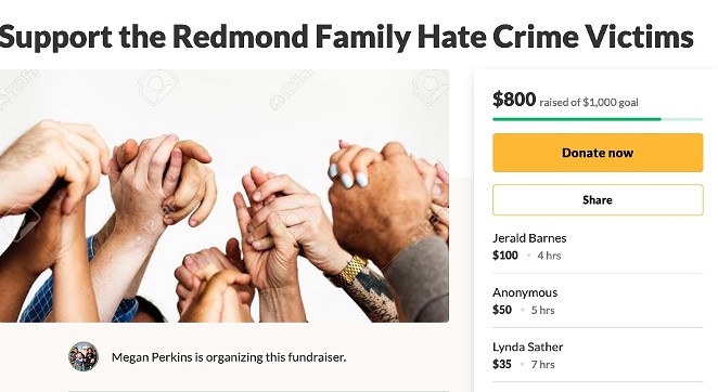 Fundraiser for Bias Crime Victim Takes Off