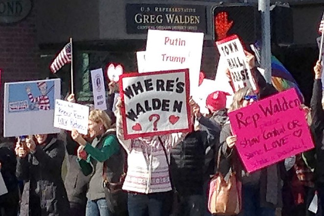 Once It Was, "Where's Walden?" Now, It Might Be, "Where's the Dem?"