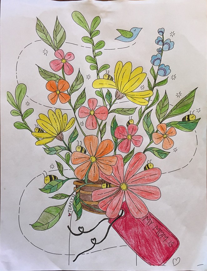 Mother's Day Coloring Contest Winners!