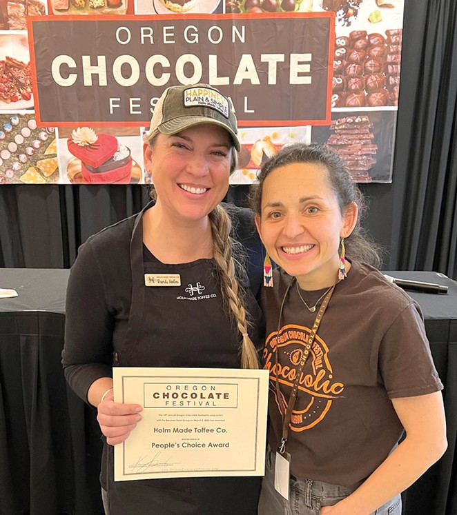 Holm Made Toffee Wins Big at  Oregon Chocolate Festival