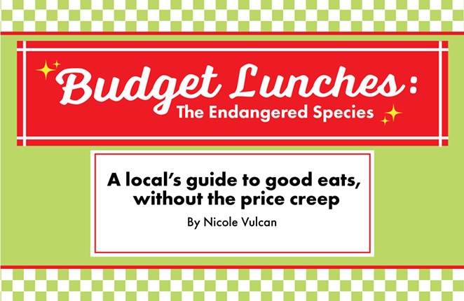 Budget Lunches: The Endangered Species