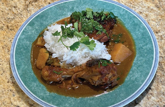 Chicken Curry, Island Style