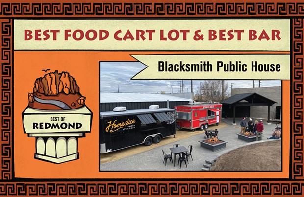 Best Food Cart Lot &amp; Best Bar in Redmond