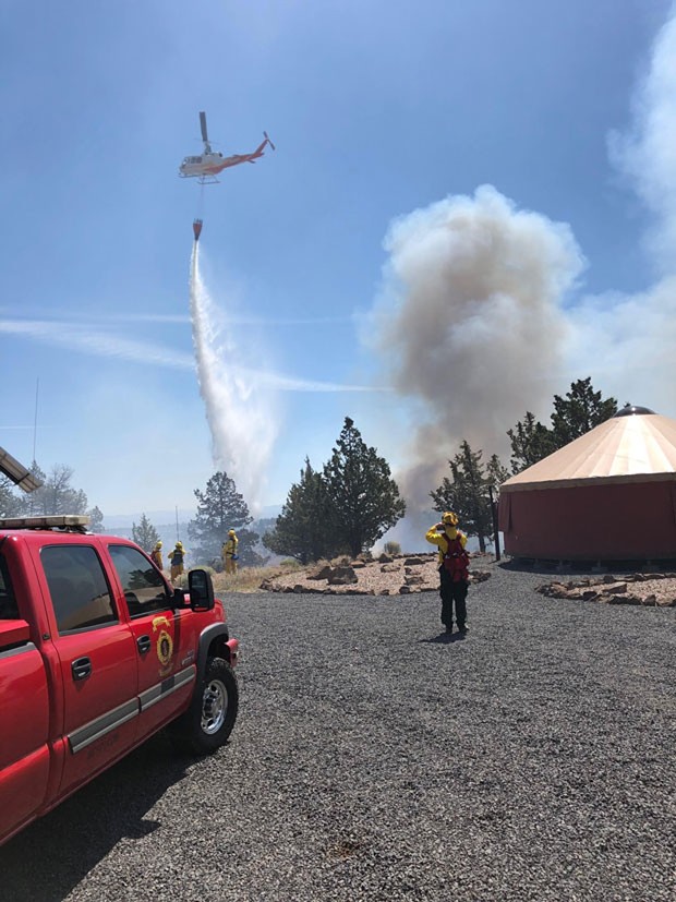 Graham Fire Nearing Containment
