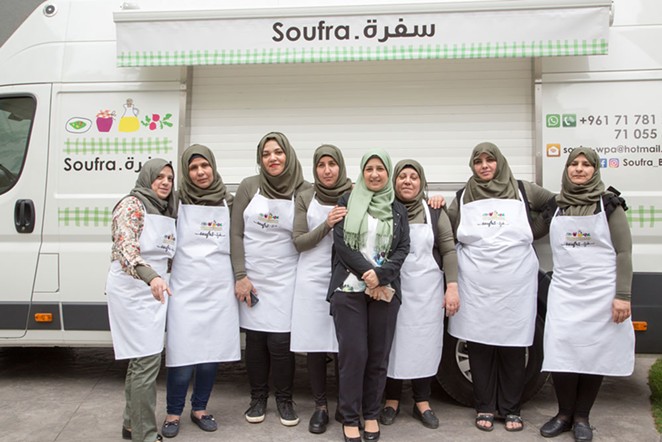 Lebanese Women Pursue Food Truck Dreams in Refugee Camp