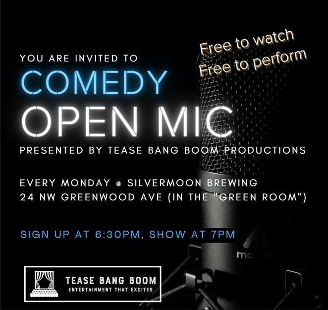 Comedy Open Mic at Silver Moon Brewing