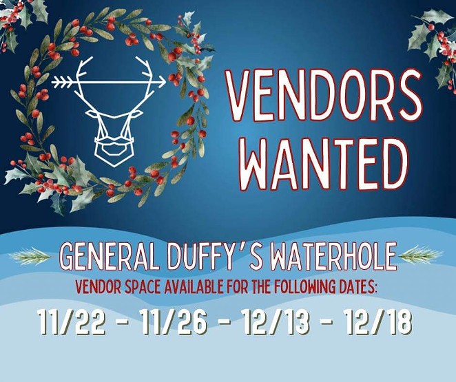 We want YOU to vend at our holiday markets and winterventions!
