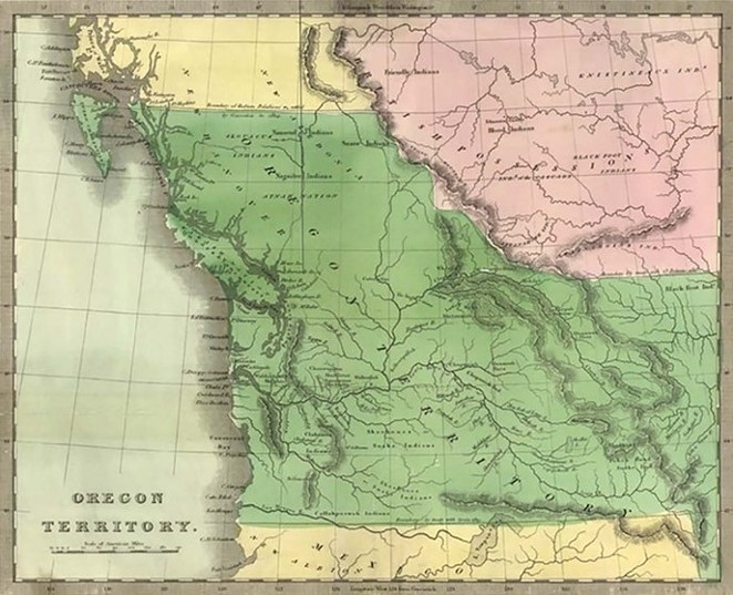 Oregon Territory 1850's