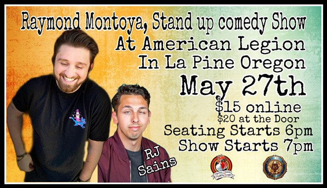Raymond Montoya May 27th in LaPine OR