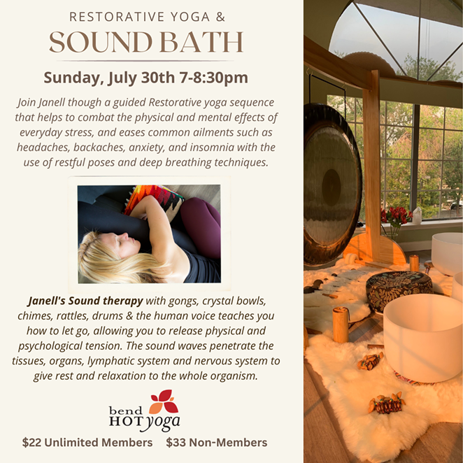 Restorative Yoga Sound Bath