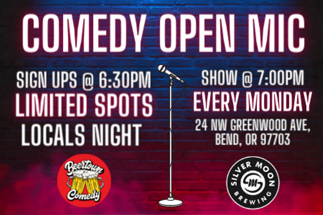 Beertown Comedy Open Mic @ Silver Moon