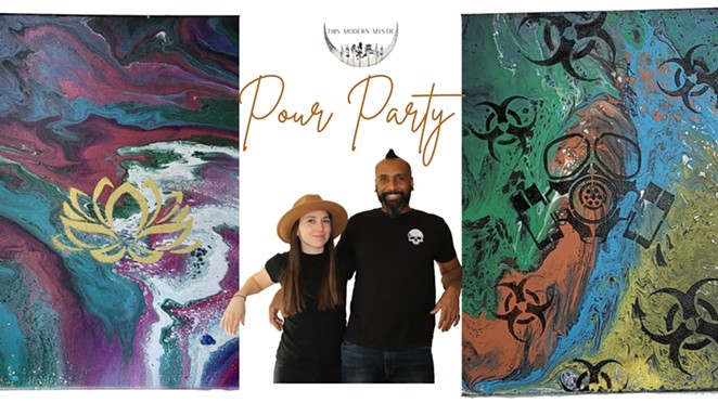 Pour Party - Intuitive Painting