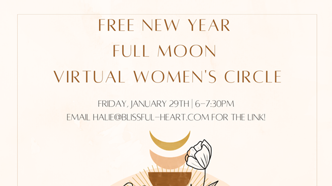 Blissful Heart's Wild Women's Circle - Full Moon Meditation Online!!!