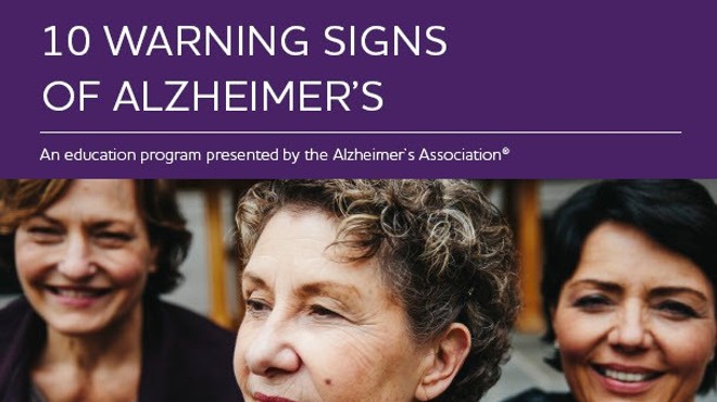 10 Warning Signs of Alzheimer's